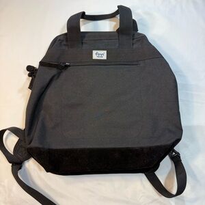 finn Finland Black Canvas Velvet Bottom Japanese Backpack